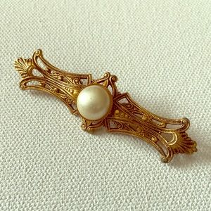 Vintage “1928” Bar Pin